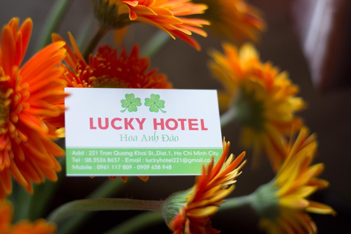 הו צ'י מין סיטי Lucky Hotel מראה חיצוני תמונה